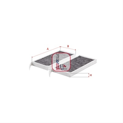 Imagine pentru produsul „SET FILTRU AER HABITACLU CARBON ACTIV"