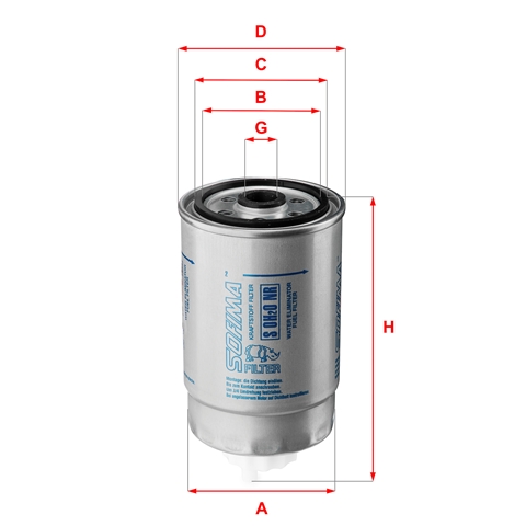 Imagine pentru produsul „FILTRU COMBUSTIBIL"