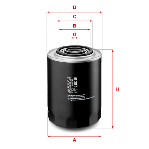 Imagine pentru produsul „FILTRU ULEI"