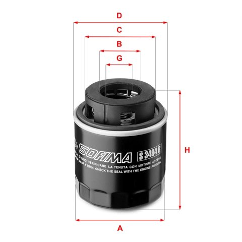 Imagine pentru produsul „FILTRU ULEI"