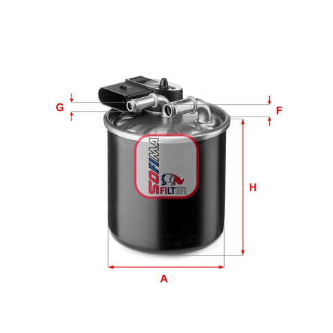 Imagine pentru produsul „FILTR COMBUSTIBIL"