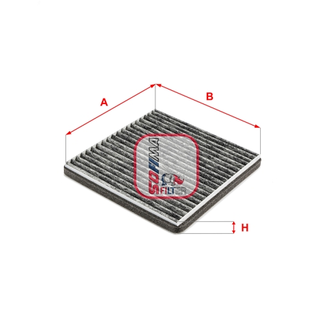 Imagine pentru produsul „FILTRU AER POLEN CARBON ACTIV"
