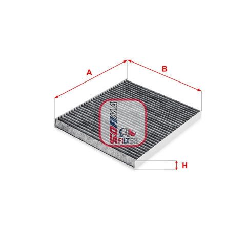 Imagine pentru produsul „FILTRU AER POLEN CARBON ACTIV"