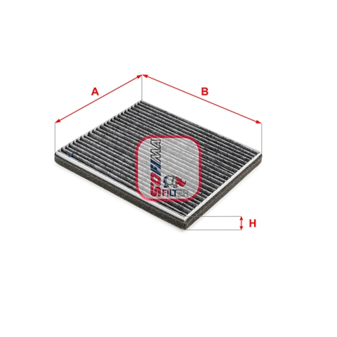 Imagine pentru produsul „FILTRU AER POLEN CARBON ACTIV"