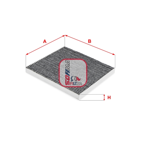 Imagine pentru produsul „FILTRU AER POLEN CARBON ACTIV"