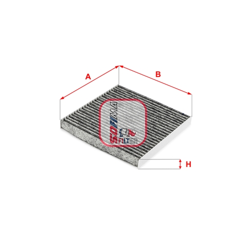 Imagine pentru produsul „FILTRU AER POLEN CARBON ACTIV"