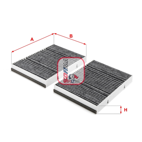 Imagine pentru produsul „FILTRU AER POLEN CARBON ACTIV"