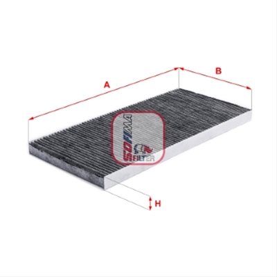 Imagine pentru produsul „FILTRU AER HABITACLU CARBON ACTIV"