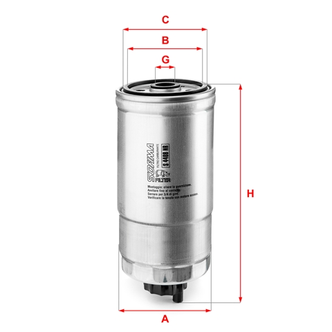 Imagine pentru produsul „FILTRU COMBUSTIBIL"