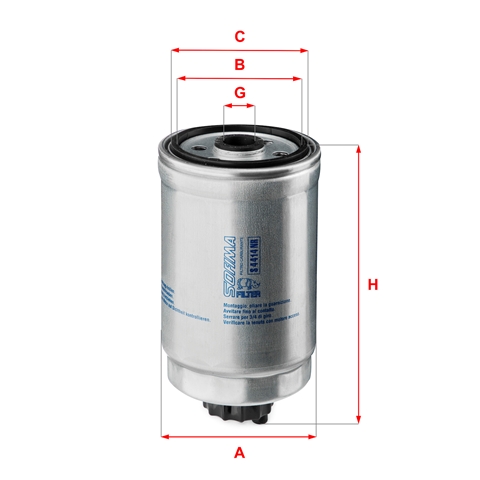 Imagine pentru produsul „FILTRU COMBUSTIBIL"