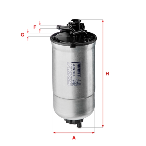 Imagine pentru produsul „FILTRU COMBUSTIBIL"