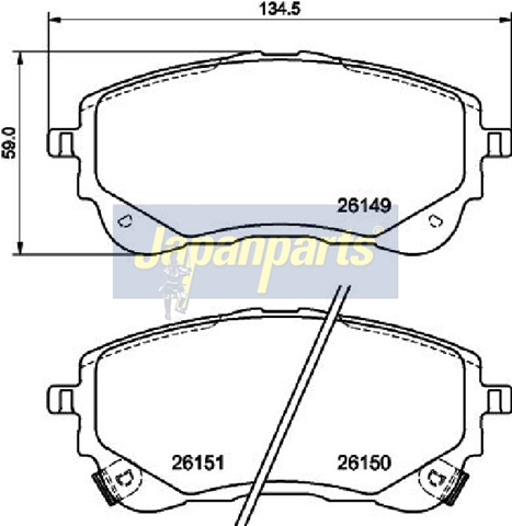 SET PLACUTE FRANAFRANA DISC