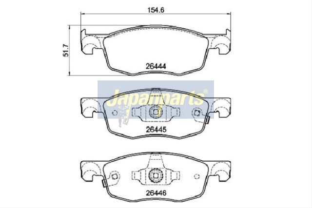 SET PLACUTE FRANA DISC
