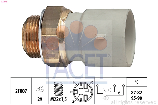 COMUTATOR TEMPERATURA, VENTILATOR RADIATOR