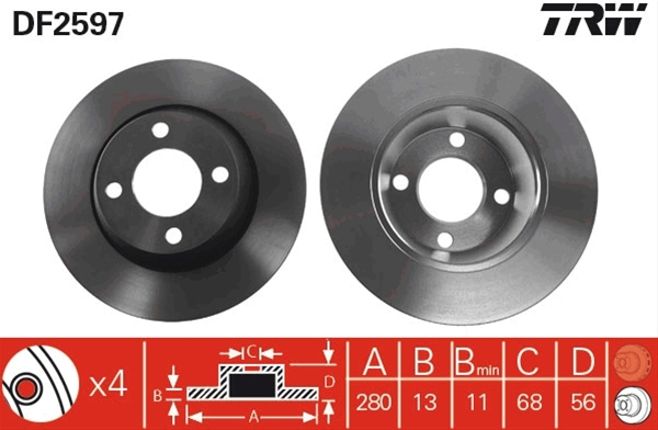 Imagine pentru produsul „DISC FRANA"