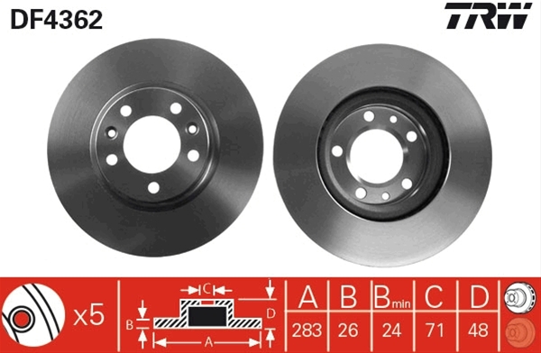 Imagine pentru produsul „DISC FRANA"