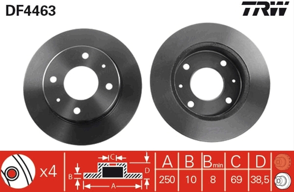 Imagine pentru produsul „DISC FRANA"
