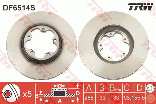 Imagine pentru produsul „DISC FRANA"