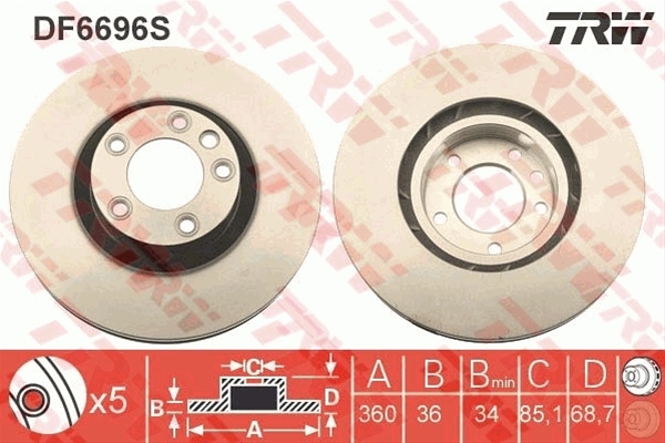 Imagine pentru produsul „DISC FRANA"