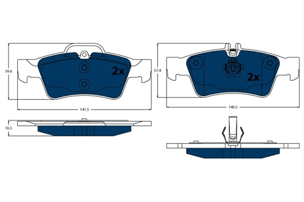 Imagine pentru produsul „ELECTRIC BLUE"