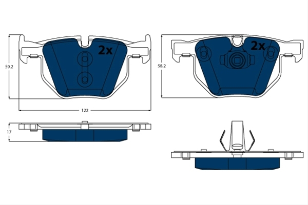 Imagine pentru produsul „ELECTRIC BLUE"