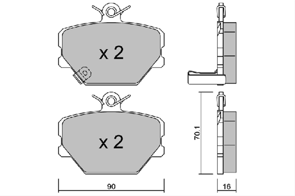 Imagine pentru produsul „SET PLACUTE FRANA,FRANA DISC"