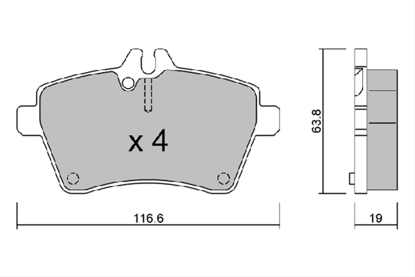 Imagine pentru produsul „SET PLACUTE FRANA,FRANA DISC"