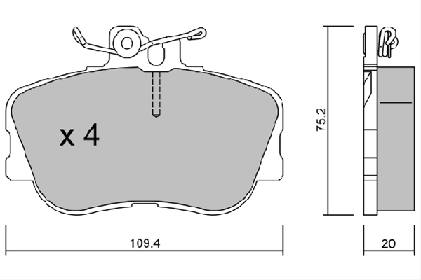 Imagine pentru produsul „SET PLACUTE FRANA,FRANA DISC"