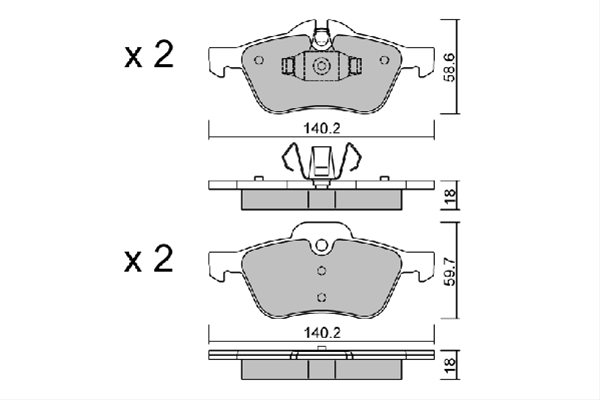Imagine pentru produsul „SET PLACUTE FRANA,FRANA DISC"