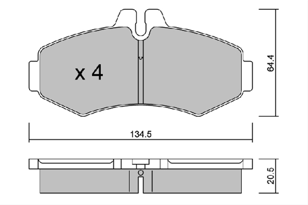 Imagine pentru produsul „SET PLACUTE FRANA,FRANA DISC"