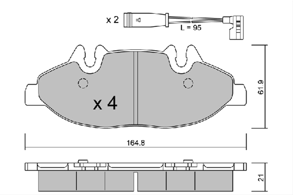 Imagine pentru produsul „SET PLACUTE FRANA,FRANA DISC"