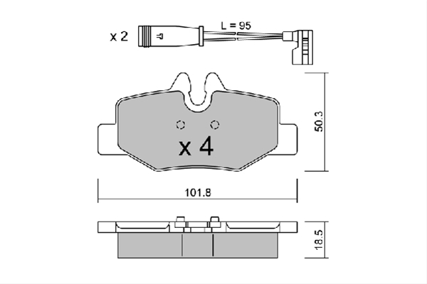 Imagine pentru produsul „SET PLACUTE FRANA,FRANA DISC"