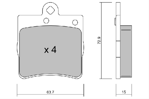 Imagine pentru produsul „SET PLACUTE FRANA,FRANA DISC"