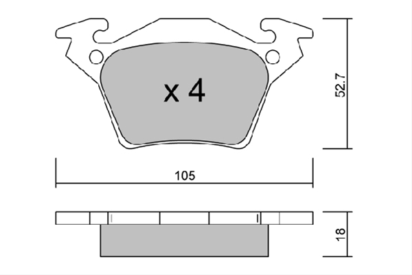 Imagine pentru produsul „SET PLACUTE FRANA,FRANA DISC"