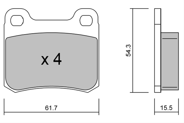 Imagine pentru produsul „SET PLACUTE FRANA,FRANA DISC"