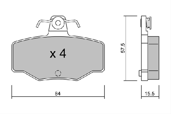 Imagine pentru produsul „SET PLACUTE FRANA,FRANA DISC"