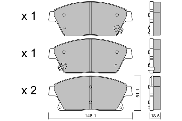 Imagine pentru produsul „SET PLACUTE FRANA,FRANA DISC"