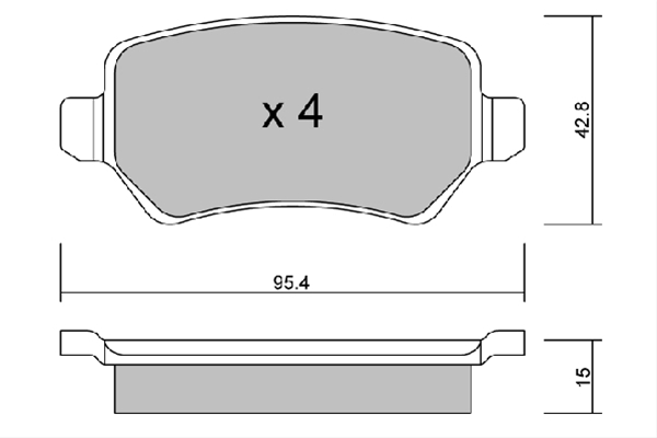 Imagine pentru produsul „SET PLACUTE FRANA,FRANA DISC"
