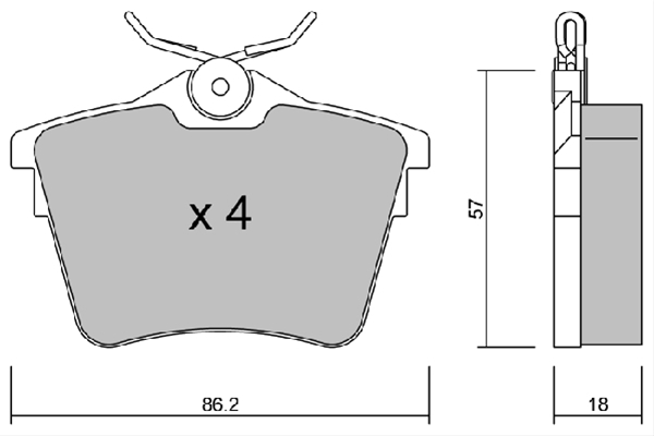 Imagine pentru produsul „SET PLACUTE FRANA,FRANA DISC"