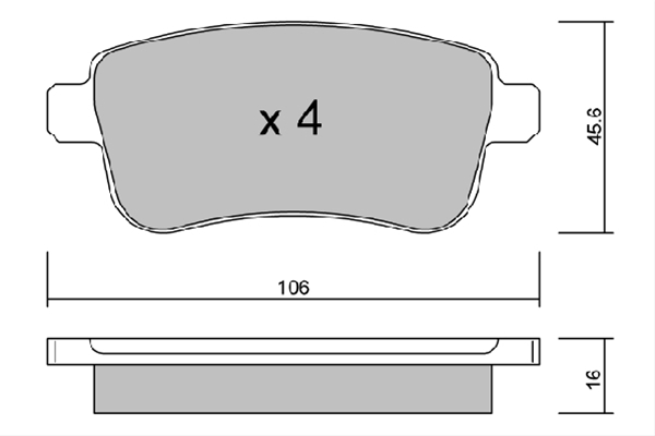 Imagine pentru produsul „SET PLACUTE FRANA,FRANA DISC"