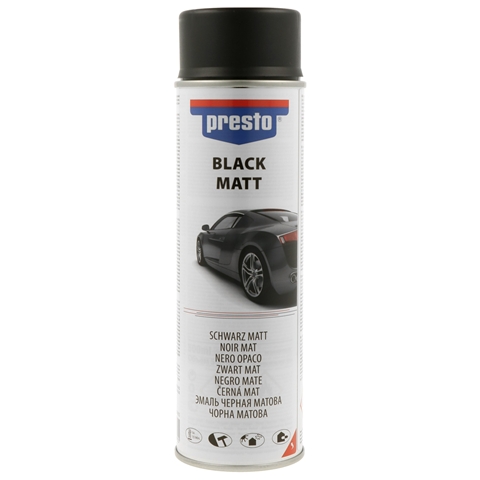 SPRAY VOPSEA NEGRU MAT 500ML