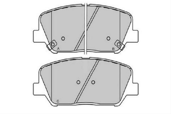 Imagine pentru produsul „SET PLACUTE FRANA FRANA DISC - KAVO"