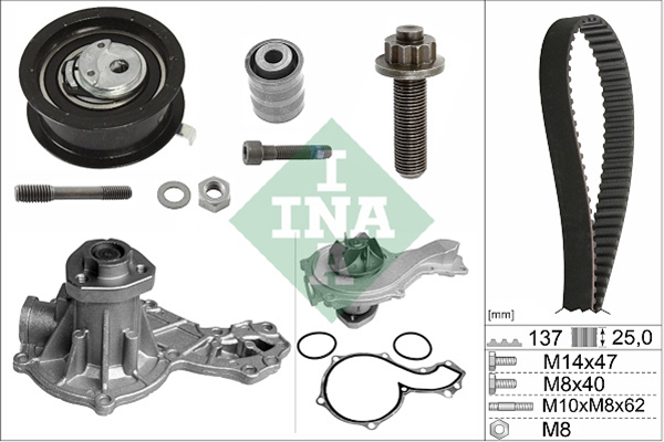 SET POMPA APA + CUREA DINTATA