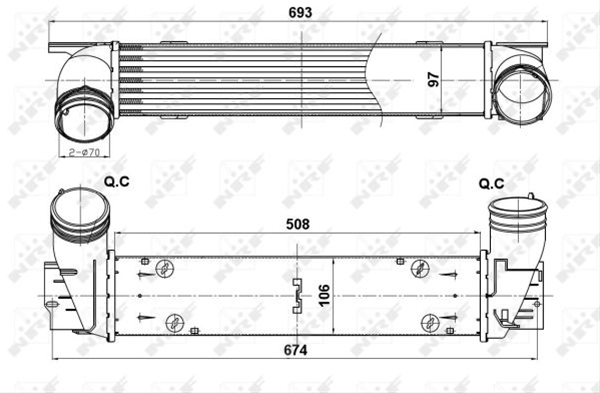 INTERCOOLER, COMPRESOR