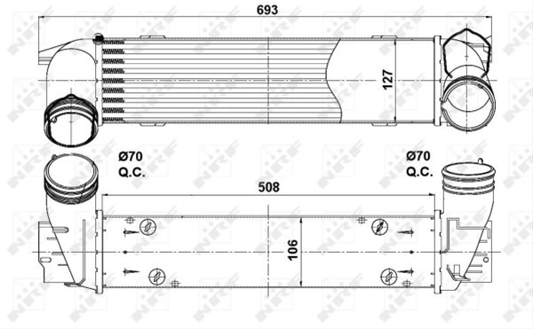 INTERCOOLER, COMPRESOR