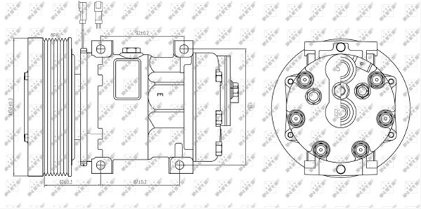 COMPRESOR A/C SE24