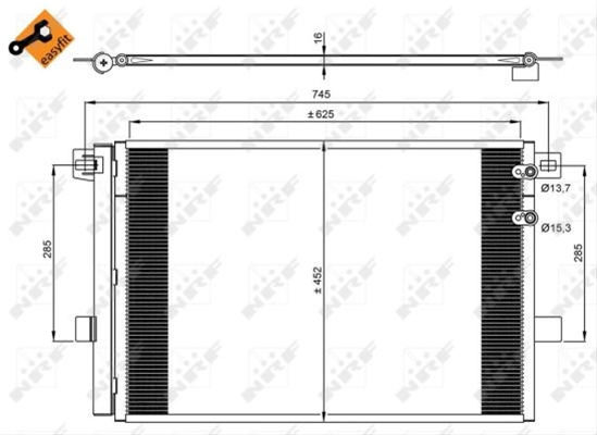 CONDENSATOR A/C