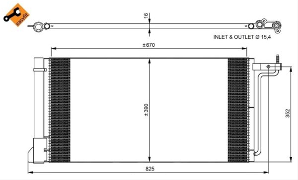 CONDENSATOR A/C