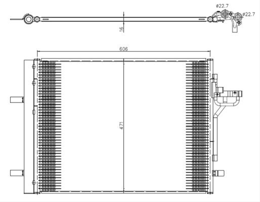 CONDENSATOR A/C
