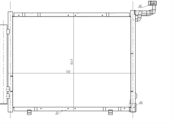 CONDENSATOR A/C